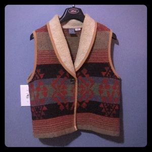 Vintage Woman’s Crown and Ivy Sweater Vest